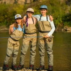 Simms Kid's Tributary Stockingfoot Tan - Large 7 Simms Kid's Tributary Stockingfoot Tan - Large -Hengels Winkel 12601 kidstributarylifestyle2