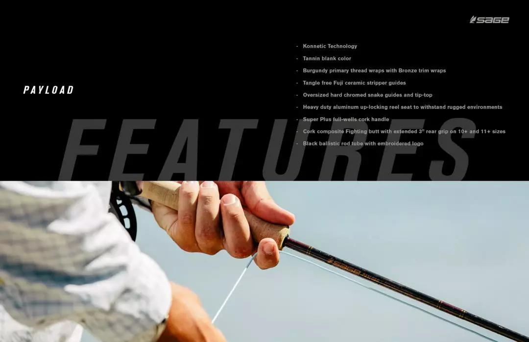 Sage Payload 4pc Fly Rod 8 Sage Payload 4pc Fly Rod - Afbeelding 8