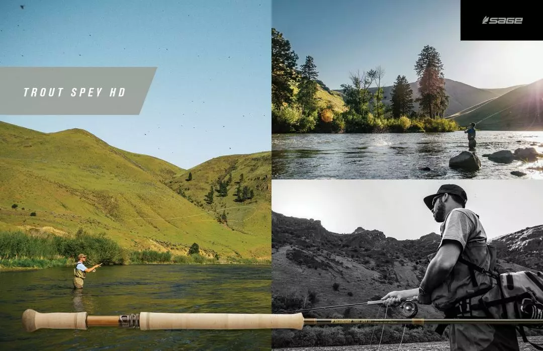 Sage Trout Spey HD 4pc Fly Rod 4 Sage Trout Spey HD 4pc Fly Rod - Afbeelding 4