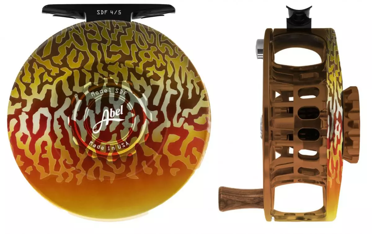 Abel SDF Solid Tiger Trout #4/5 Reel 1 Abel SDF Solid Tiger Trout #4/5 Reel