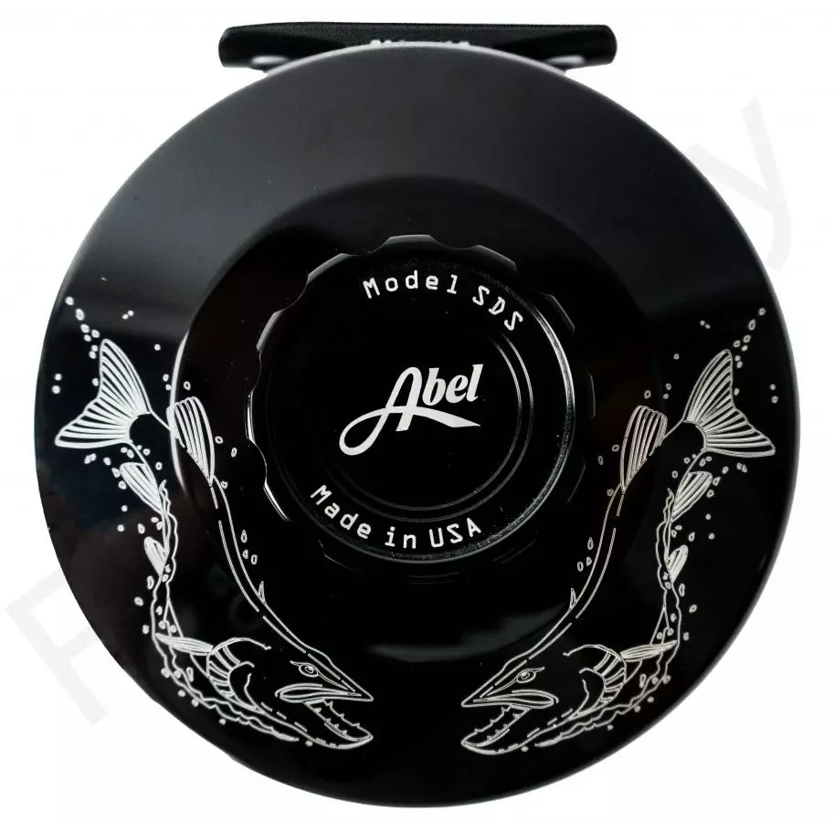 Abel SDS Pike Black Custom Reel 1 Abel SDS Pike Black Custom Reel