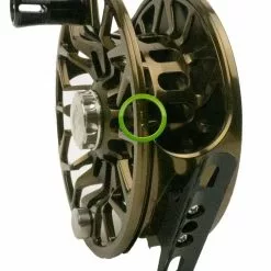 Abel SDS Pike Reel Dark Olive Custom - DEMO -Hengels Winkel Abel SDS Pike Reel Dark Olive Custom DEMO ABEL CUSTOMPIKEGR XXX abel custompikegr 910 2