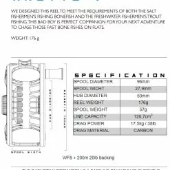 Alfa Arctic Reel Gun Smoke -Hengels Winkel Alfa Arctic Reel Gunsmoke ALFAARCTGS XXX arctic reel specs 7