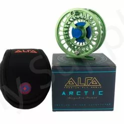 Alfa Arctic Reel Lime Green -Hengels Winkel Alfa Arctic Reel Lime Green ALFAARCTLG XXX dsc01300 bewerkt wm