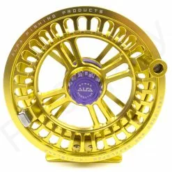 Alfa Arctic Speed Fly Reel Honey Yellow 15 Alfa Arctic Speed Fly Reel Honey Yellow -Hengels Winkel Alfa Arctic Speed Fly Reel Honey Yellow ALFA SPEEDHONYEL XXX dsc04302