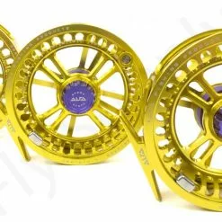 Alfa Arctic Speed Fly Reel Honey Yellow