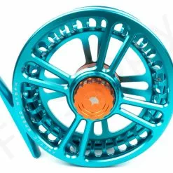 Alfa Arctic Speed Fly Reel Teal Blue -Hengels Winkel Alfa Arctic Speed Fly Reel Teal Blue ALFA SPEEDTEABLUE XXX dsc04295