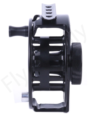 Euro Flies Open Frame Large Arbour Reel Black 2 Euro Flies Open Frame Large Arbour Reel Black - Afbeelding 2