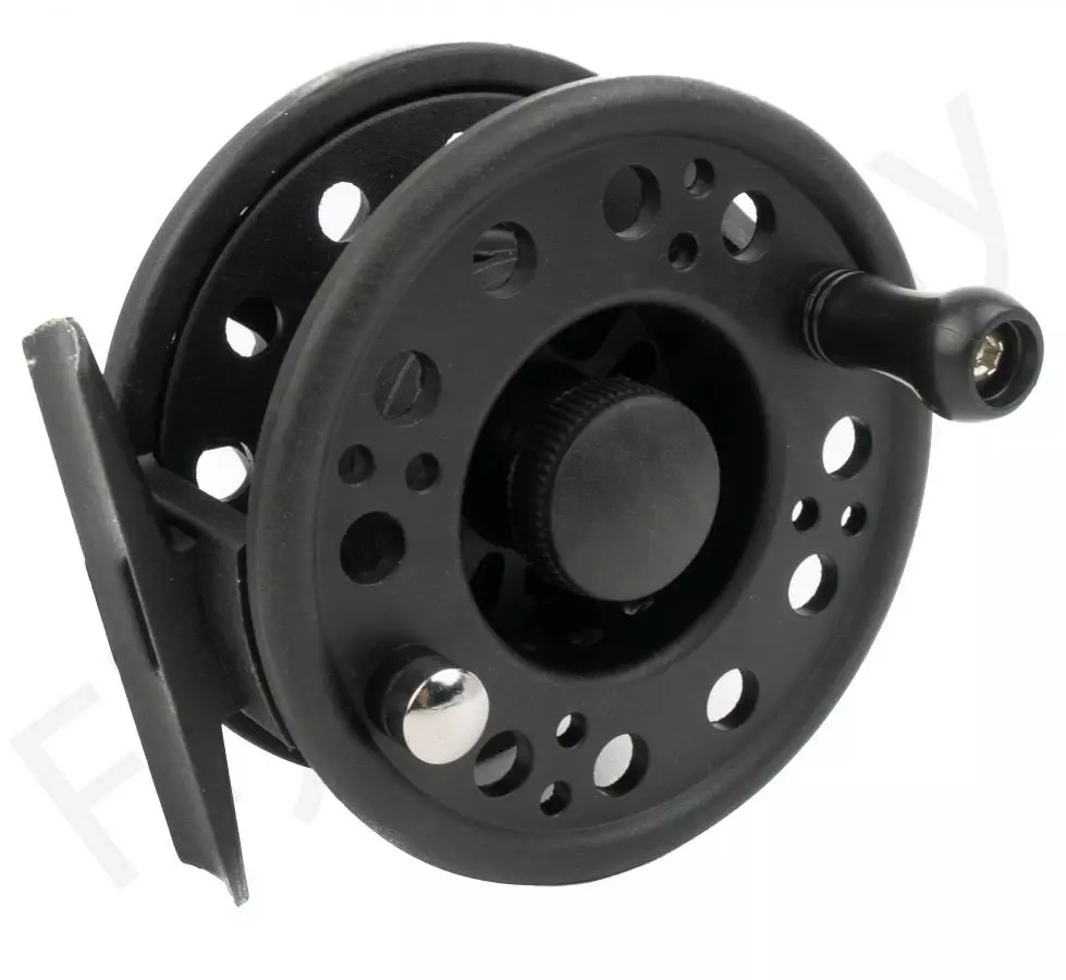 Euro Flies Plastic Graphite Fly Reel 2 Euro Flies Plastic Graphite Fly Reel - Afbeelding 2
