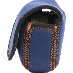 Euro Flies Sheep Skin Reel Bag Black/Blue -Hengels Winkel Euro Flies Sheep Skin Reel Bag BlackBlue EF REELPOUCH XXX reel bag4