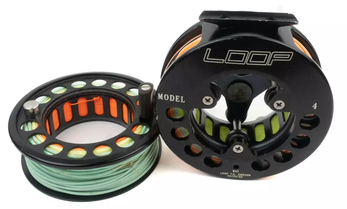 Loop Model 4 Salmon Reel Including Spare Spool - DEMO Model 3 Loop Model 4 Salmon Reel Including Spare Spool - DEMO Model - Afbeelding 3