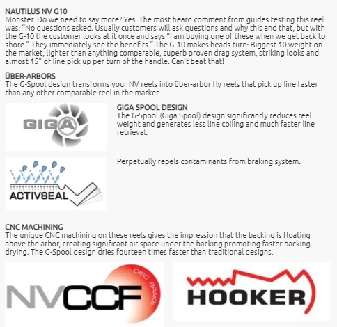 Nautilus NV-G Series Fly Reel 7 Nautilus NV-G Series Fly Reel - Afbeelding 7
