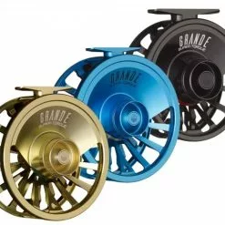 Redington Grande Black Fly Reel -Hengels Winkel Redington Grande Black Fly Reel 05 3401 XX grand3kleuren