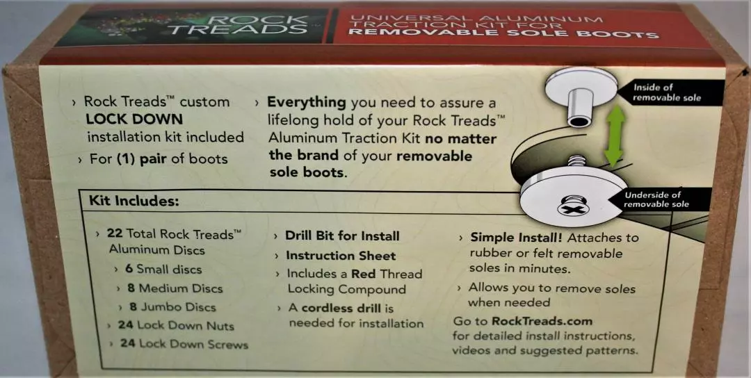 Rock Threads Universal Aluminium Traction Kit 6 Rock Threads Universal Aluminium Traction Kit - Afbeelding 6