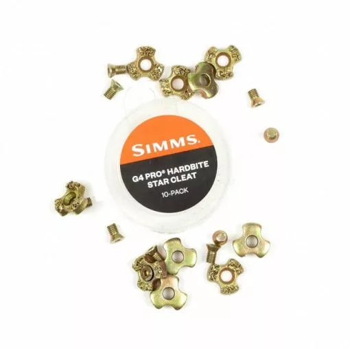 Simms G4 Pro HardBite Star Cleat 10pc