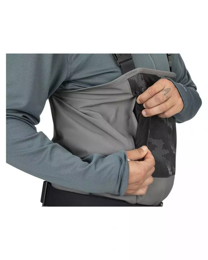 Simms Guide Classic Stockingfoot Carbon 5 Simms Guide Classic Stockingfoot Carbon - Afbeelding 5