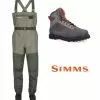 Simms Tributary Rubber Boot Set Wader Basalt