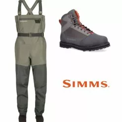 Simms Tributary Rubber Boot Set Wader Basalt