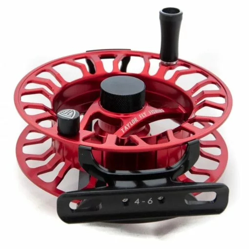 Taylor Elemnt Fly Reel Ruby Red -Hengels Winkel Taylor Elemnt Fly Reel Ruby Red NFD9111RUBYRED XXX dsc 0055