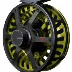 Taylor Revolution Z Fly Reel -Hengels Winkel Taylor Revolution Z Fly Reel NFD835 GREY XXX golden olive