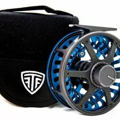 Taylor Revolution Z Fly Reel -Hengels Winkel Taylor Revolution Z Fly Reel NFD835 GREY XXX offshore blue1