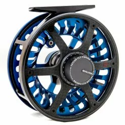 Taylor Revolution Z Fly Reel -Hengels Winkel Taylor Revolution Z Fly Reel NFD835 GREY XXX offshore blue2