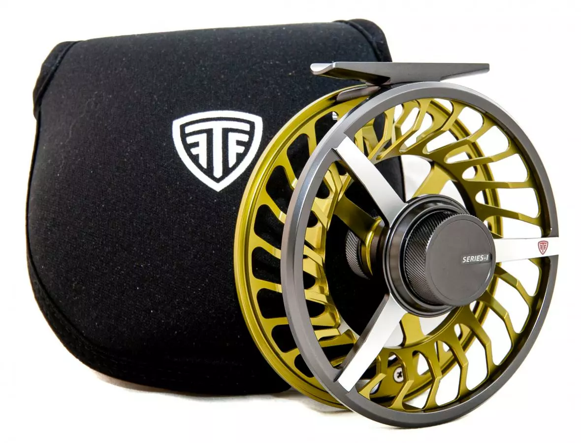 Taylor Series 1 Fly Reel Golden Olive 3 Taylor Series 1 Fly Reel Golden Olive - Afbeelding 3