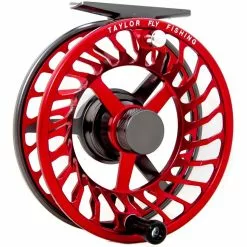 Taylor Series 1 Fly Reel Ruby Red -Hengels Winkel Taylor Series 1 Fly Reel Ruby Red NFD700 RED XXX dsc 0049