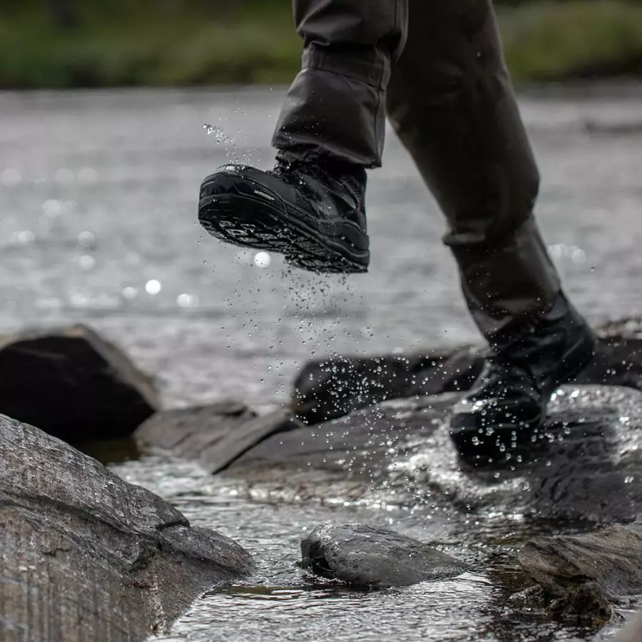 Vision Musta Michelin Rubber Wading Boot 7 Vision Musta Michelin Rubber Wading Boot - Afbeelding 7