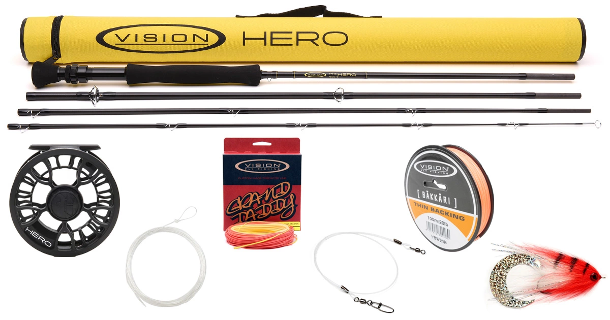 Vision Pike Hero Complete Rod Outfit 1 Vision Pike Hero Complete Rod Outfit