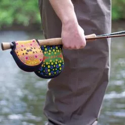 Wingo Outdoors Reel Case Brook Trout Small -Hengels Winkel Wingo Outdoors Reel Case Brook Trout Small NFD103 BroookTrout 3reel cases 1281x