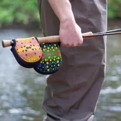 Wingo Outdoors Reel Case Brown Trout Small -Hengels Winkel Wingo Outdoors Reel Case Brown Trout NFD103 Brown Trout reel cases 2612x