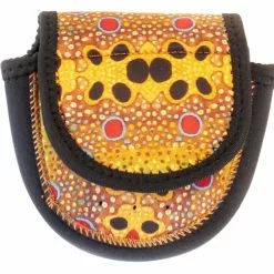 Wingo Outdoors Reel Case Brown Trout Small