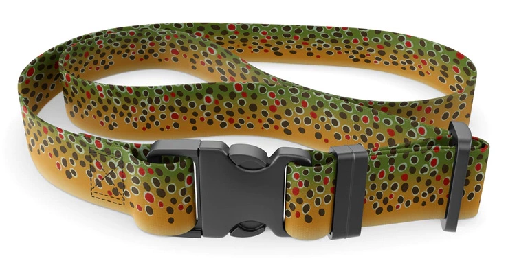 Wingo Outdoors Wading Belt Brown Trout 2022 1 Wingo Outdoors Wading Belt Brown Trout 2022