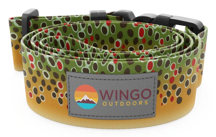 Wingo Outdoors Wading Belt Brown Trout 2022 2 Wingo Outdoors Wading Belt Brown Trout 2022 - Afbeelding 2