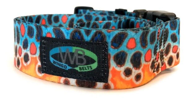 Wingo Outdoors Wading Belt De Young Brown Trout 2 Wingo Outdoors Wading Belt De Young Brown Trout - Afbeelding 2