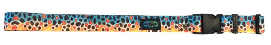 Wingo Outdoors Wading Belt De Young Brown Trout 3 Wingo Outdoors Wading Belt De Young Brown Trout - Afbeelding 3