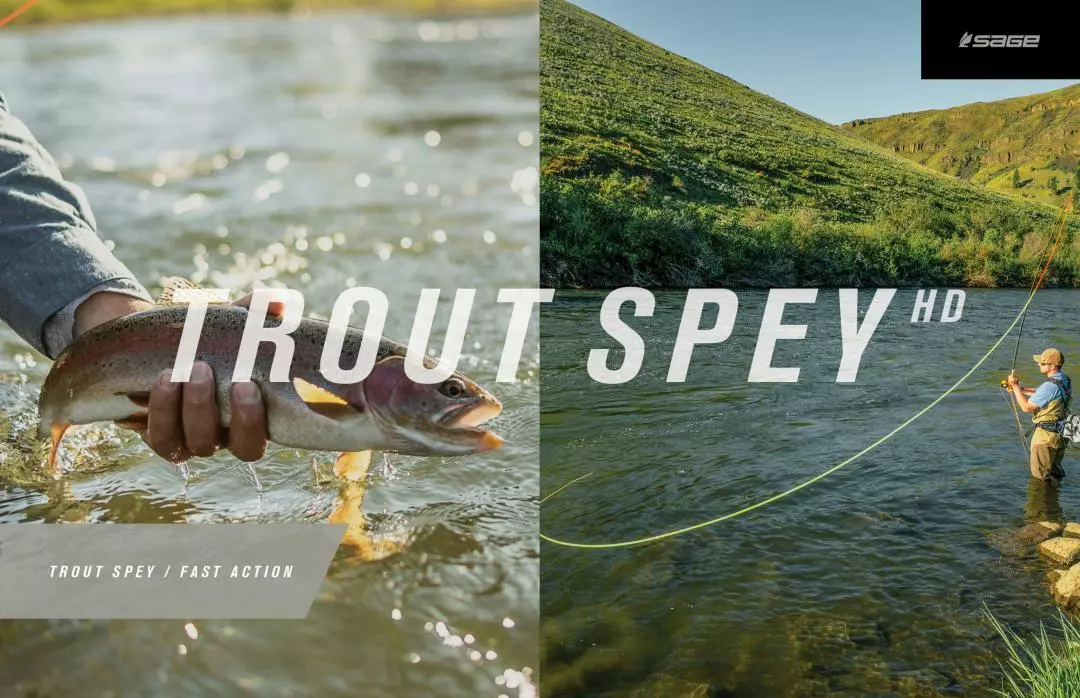 Sage Trout Spey HD 4pc Fly Rod 8 Sage Trout Spey HD 4pc Fly Rod - Afbeelding 8