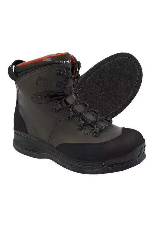 Simms Freestone Felt Boot Set Wader Dark Gunmetal 2 Simms Freestone Felt Boot Set Wader Dark Gunmetal - Afbeelding 2