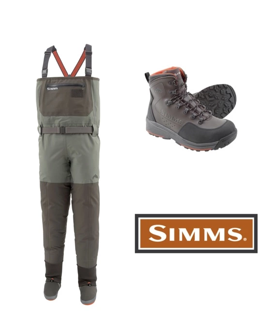 Simms Freestone Rubber Boot Set Wader Dark Gunmetal 1 Simms Freestone Rubber Boot Set Wader Dark Gunmetal
