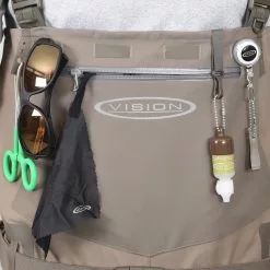 Vision Koski Wader -Hengels Winkel koski detail 1